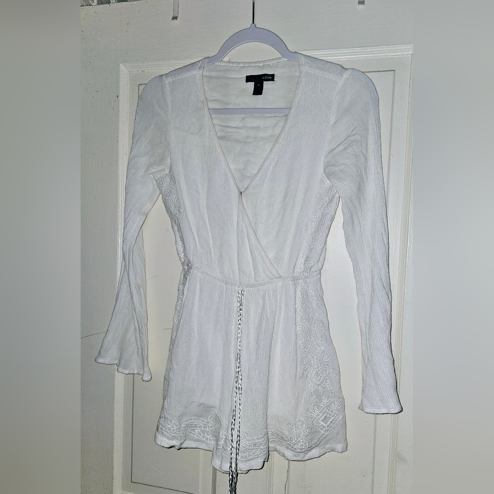 White Romper